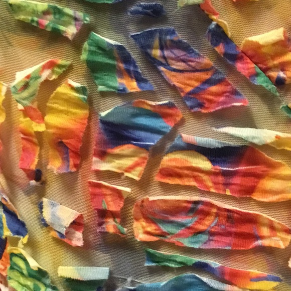 💐New Boho Shredded Skirt Size Small - Picture 5 of 8